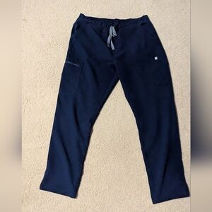 Figs Navy Blue Skinny/Straigh Leg Pants